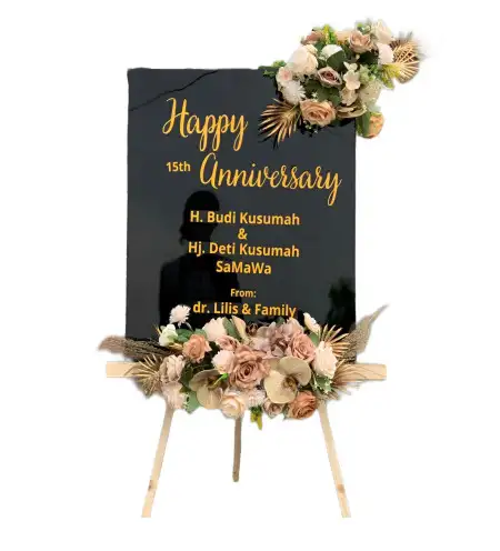 Papan Bunga Akrilik Tegalretno